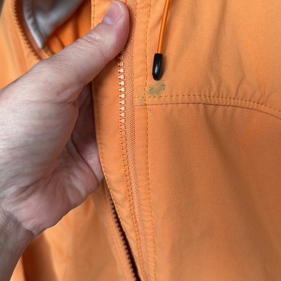 Marmot women’s orange jacket white lining size XS - Picture 3 of 9
